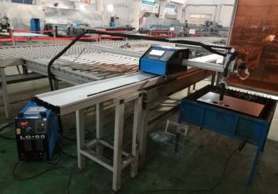 20-100mm ইস্পাত CNC প্লাজমা / গ্যাস কাটিয়া মেশিন