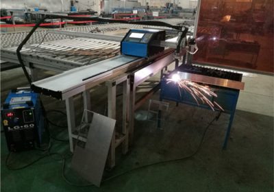 চীন প্রস্তুতকারক কম্পিউটার নিয়ন্ত্রিত CNC প্লাজমা কর্তনকারী কাটিয়া অ্যালুমিনিয়াম স্টেইনলেস স্টীল / আয়রন / ধাতু জন্য ব্যবহার